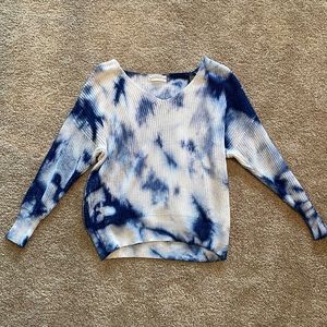 Anthropologie Tie Dye Sweater
